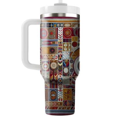 Global Tapestry - Cultural Diversity Day  Tumblers With Lids