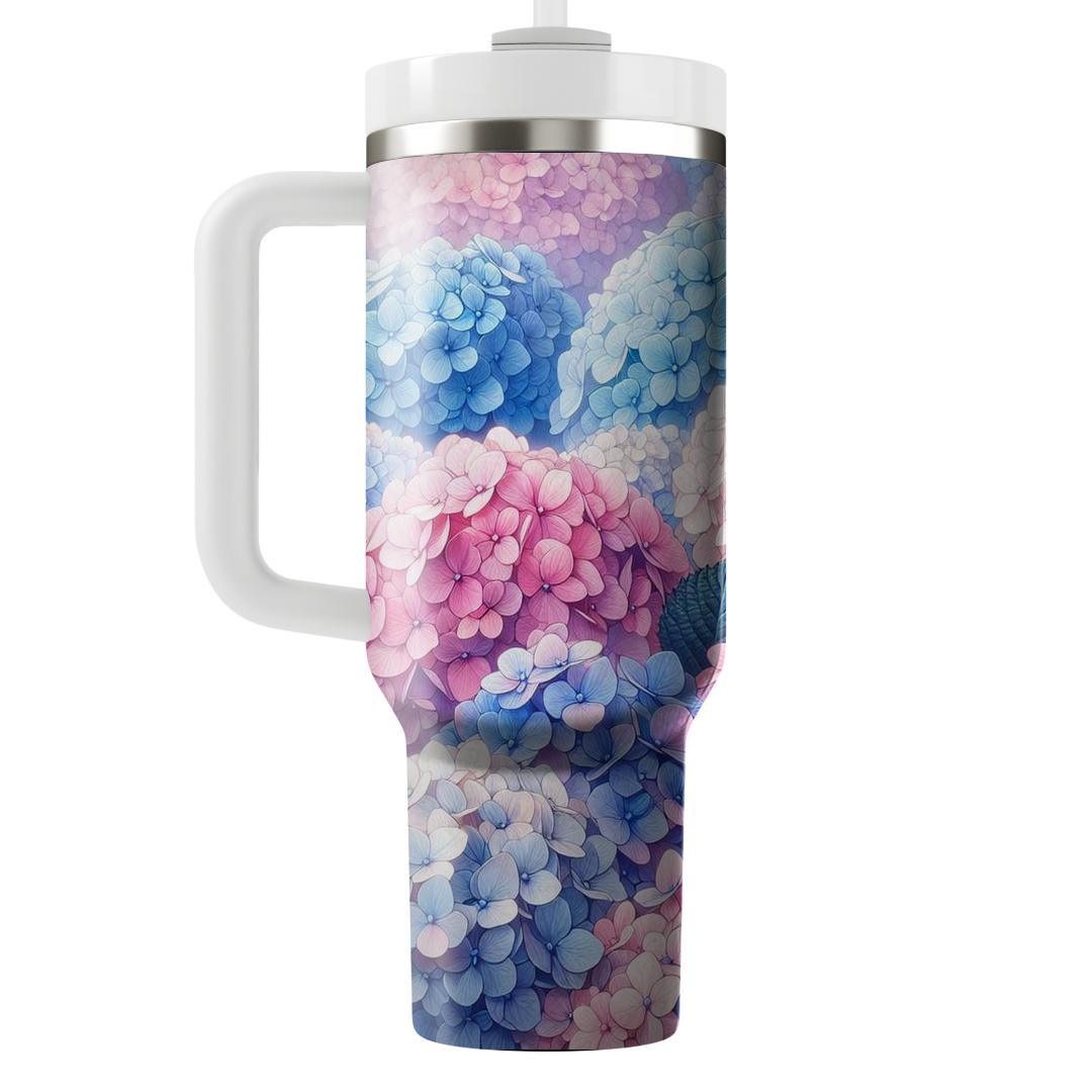 Dreamy Hydrangea Blooms  Tumbler Cups