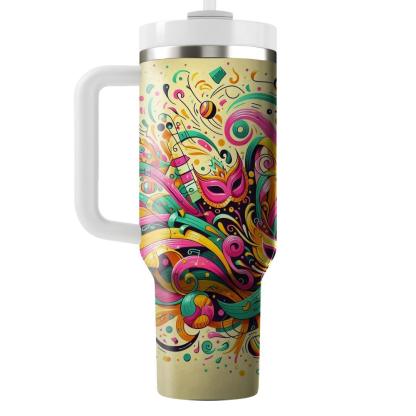 Spirals Of Celebration - Carnival  Tumblers With Lids