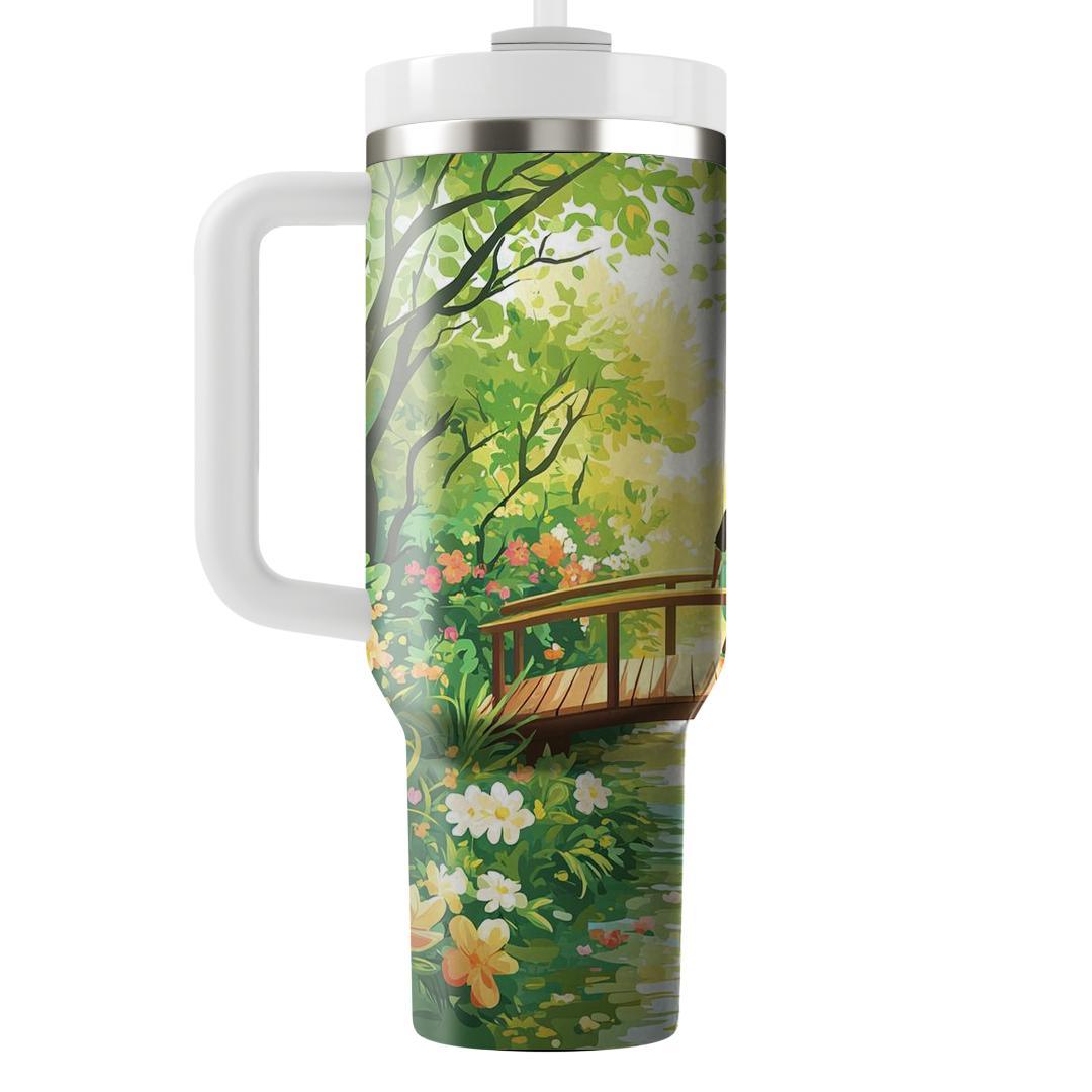 The Bridge Of Memories: Crossing Into Love’s Embrace Insulated Tumblers