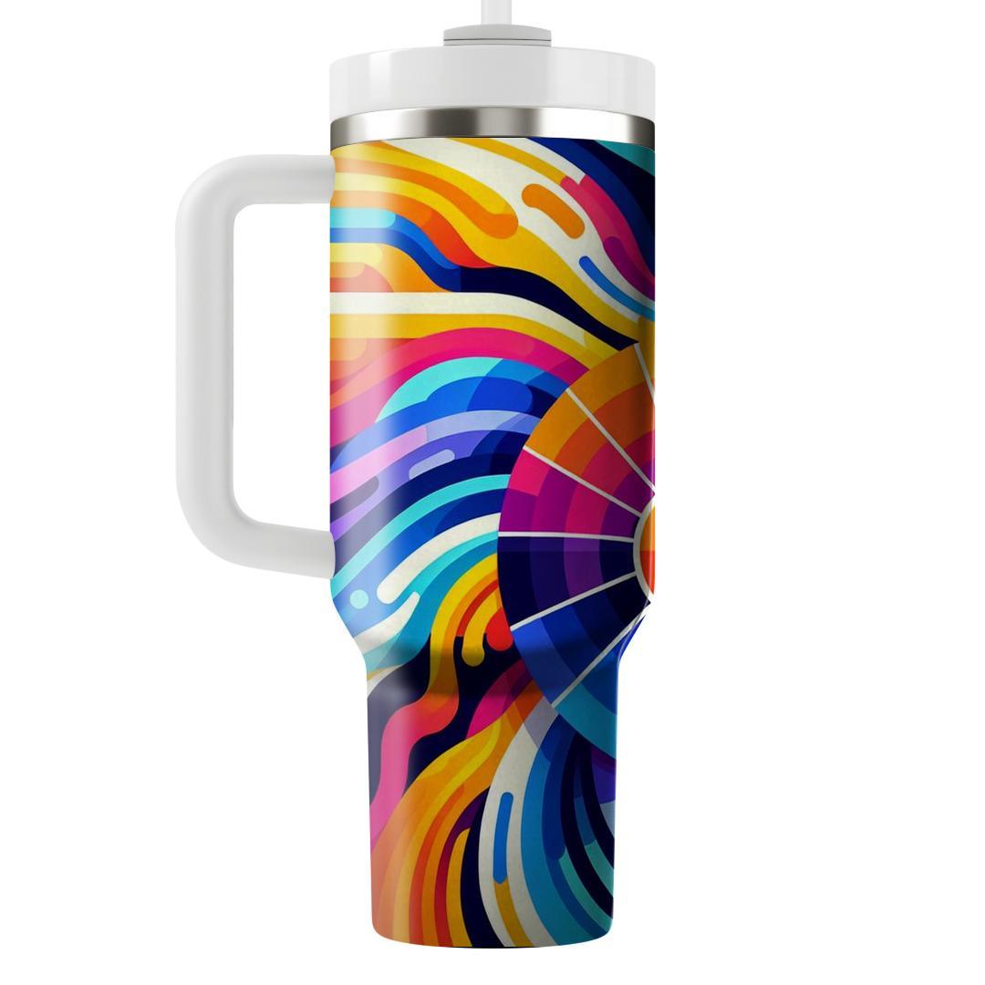 Dynamic Color Wheel  Custom Tumblers