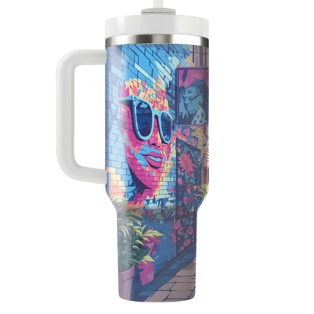 Street Art District Tumblers With Lids