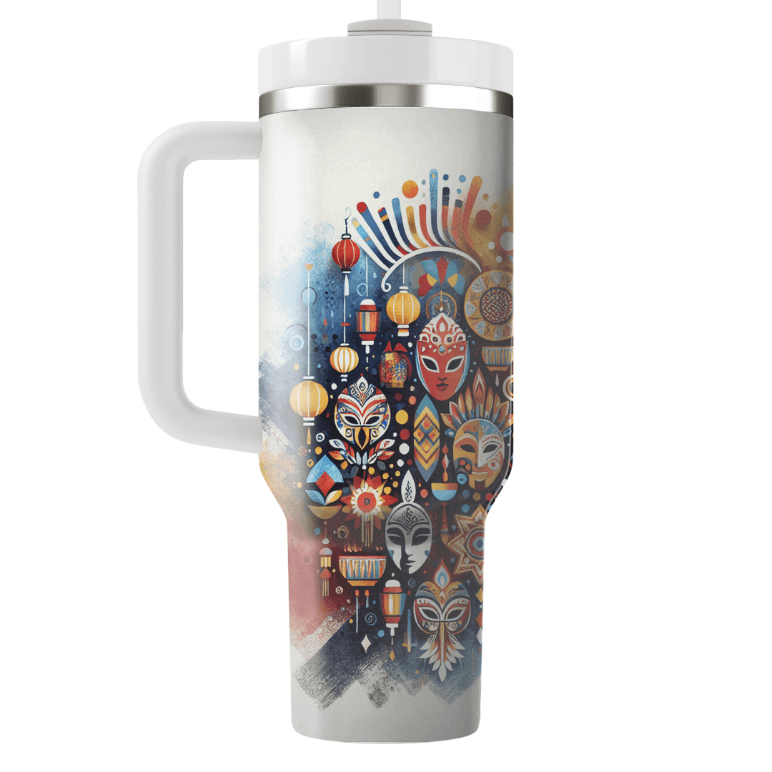 Colorful Origins - A World Festival  Decorative Tumblers