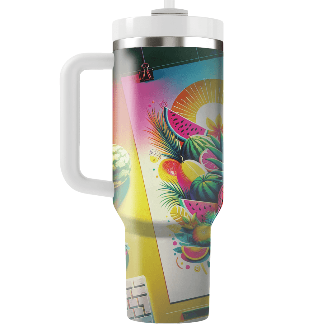 Tropical Fruit Splash  Tumblers For Gifts