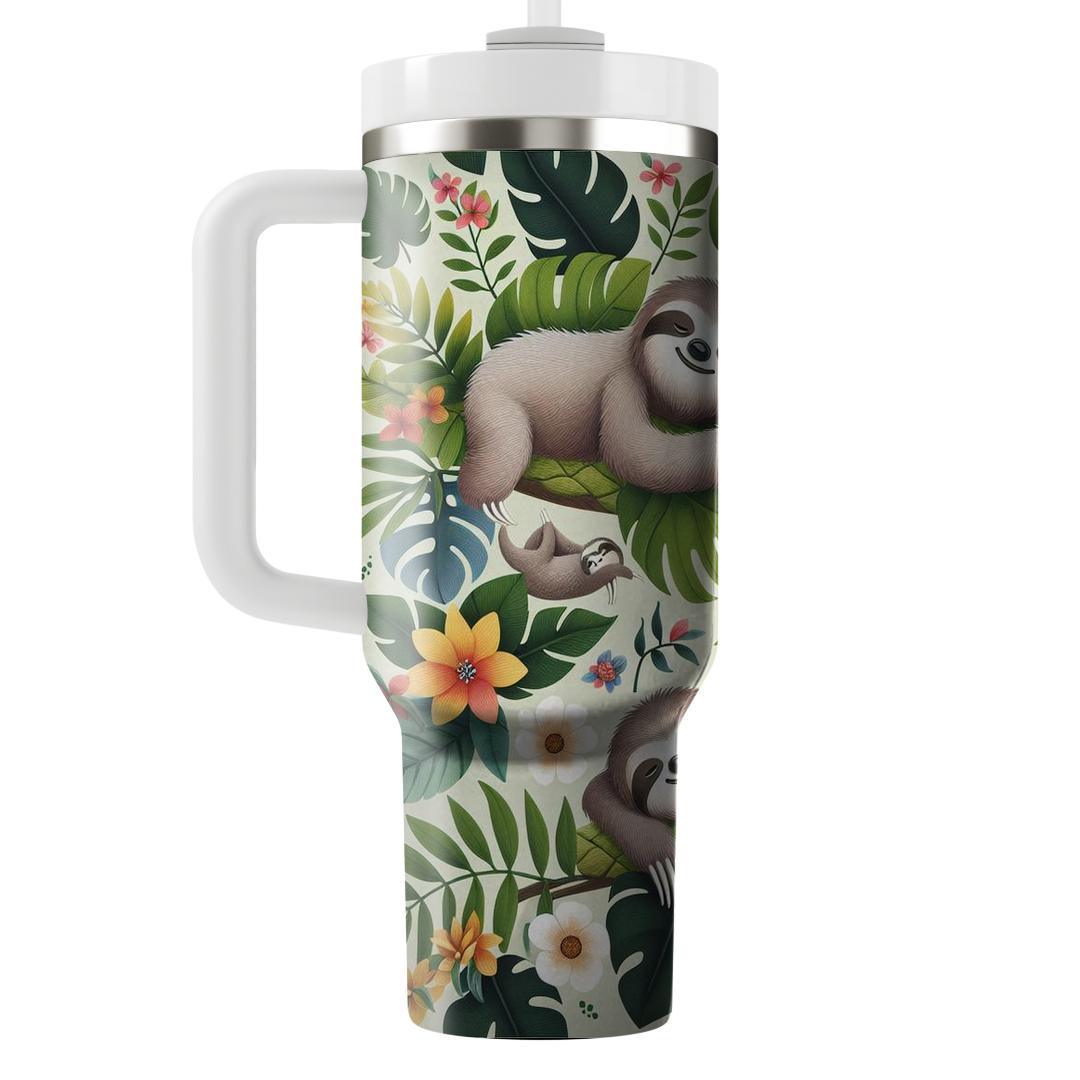 Dreamy Sloth Sanctuary  Travel Tumblers