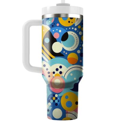 Abstract Circle Dots  Tumblers For Gifts