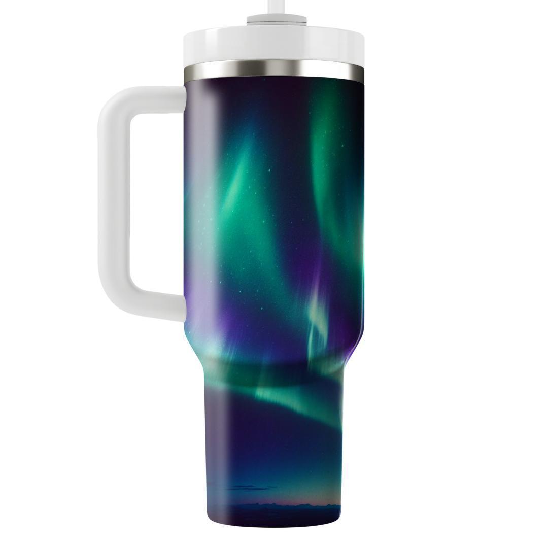 Winter Northern Skies  Tumbler Cups
