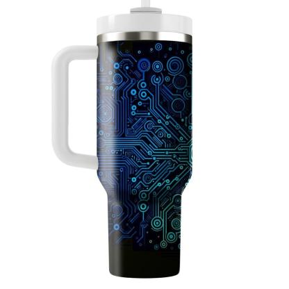 Cyberpop Circuit  Personalized Tumblers