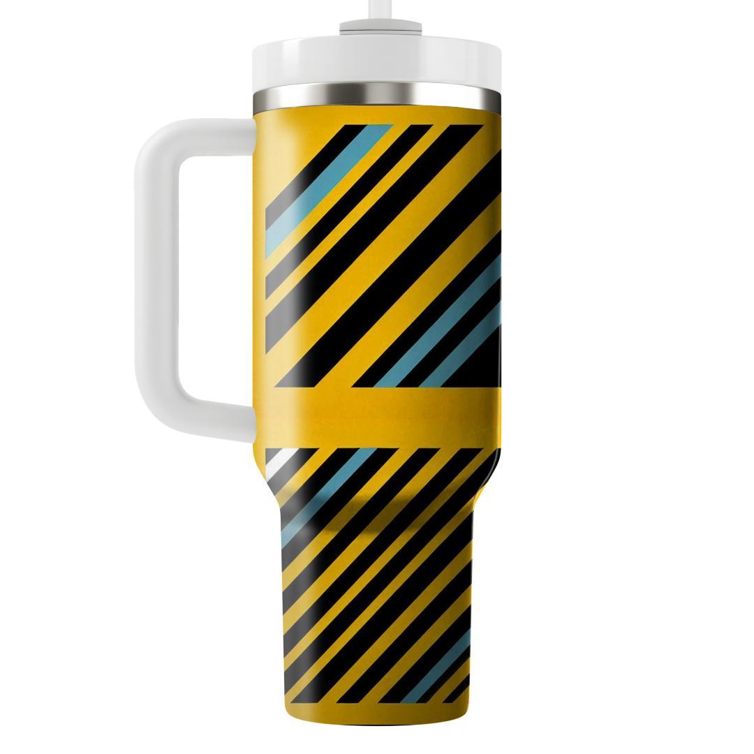 Diagonal Stripe Patterns  Tumblers For Gifts