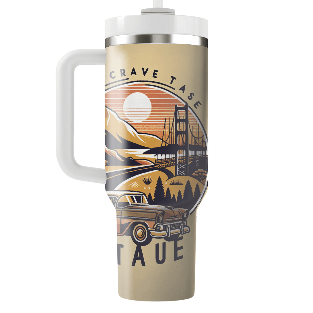 Classic Road Trip Adventure  Custom Tumblers