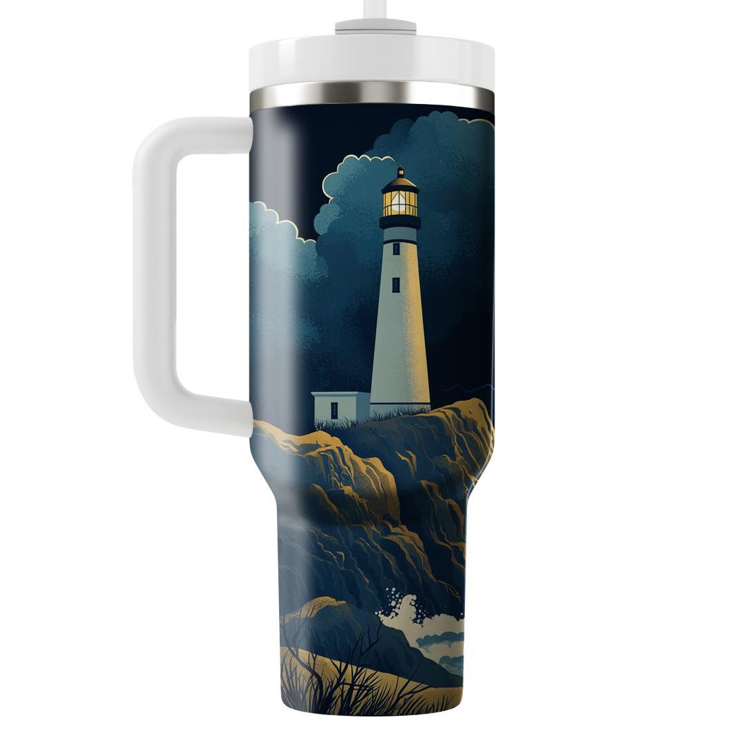 A Lighthouse In The Storm: A Mother’s Steadfast Love Insulated Tumblers