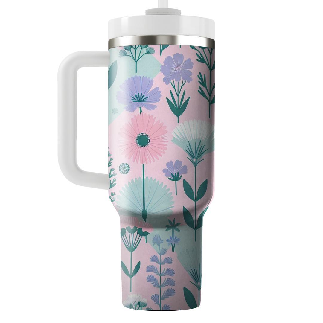 Charming Wildflower Pattern  Tumblers For Gifts