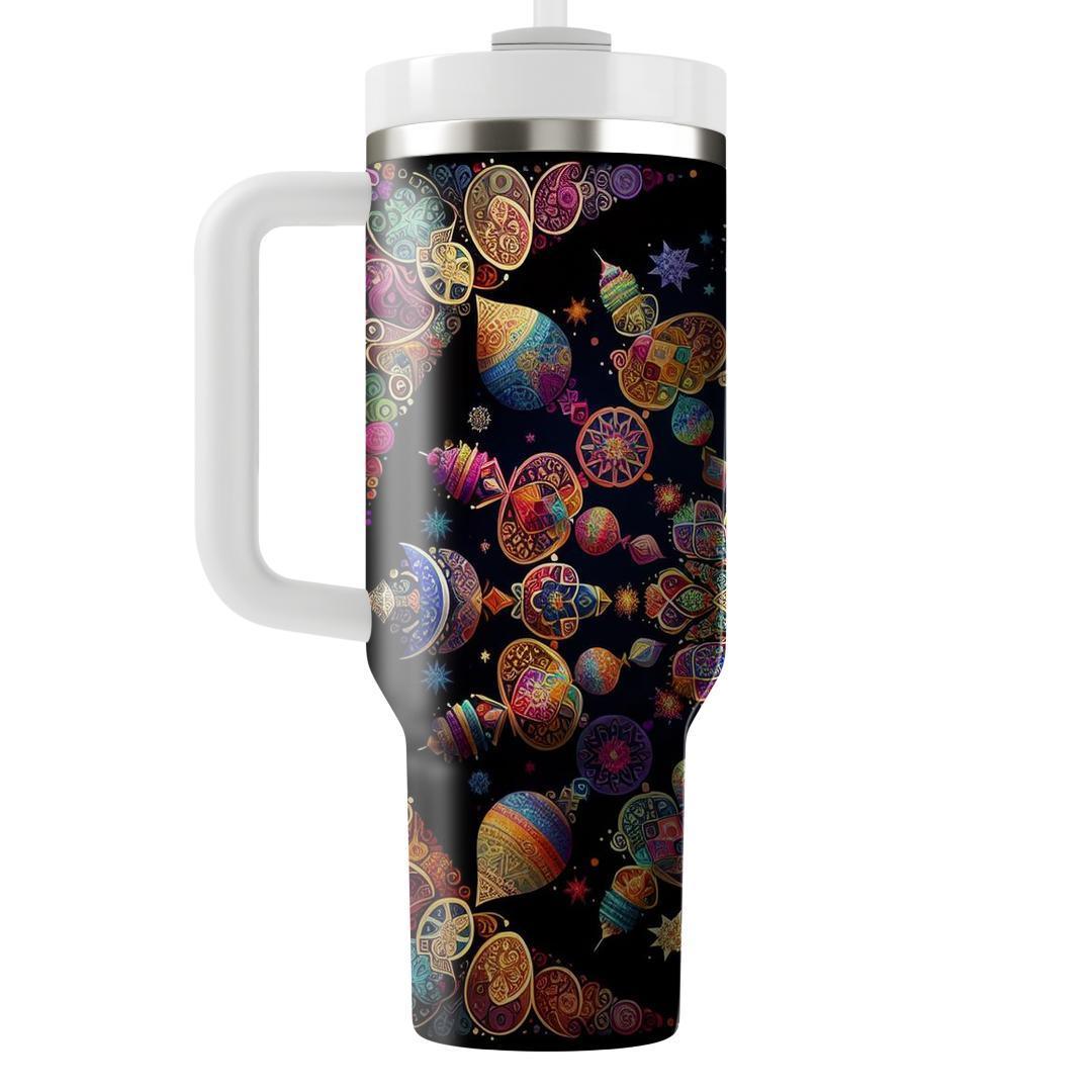 Kaleidoscope Of Celebrations - Cultural Festival  Tumblers With Lids