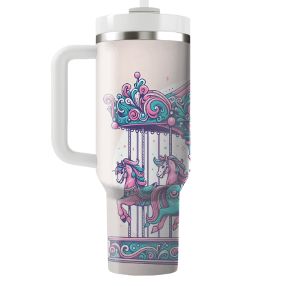Charming Carousel Travel Tumblers