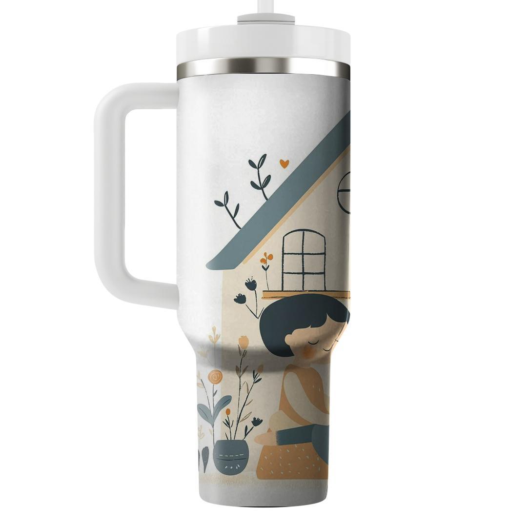 The Heartbeat Of Home: A Mother’s Love As Your Anchor Tumblers With Lids