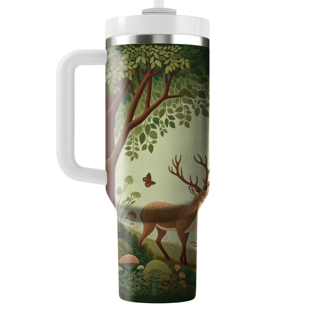 Forest Friends Gathering  Tumblers With Lids