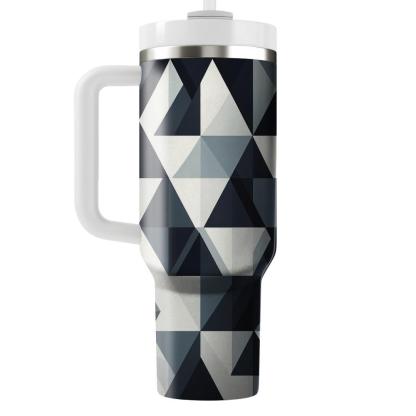 Sleek Triangular Pattern  Tumblers For Gifts
