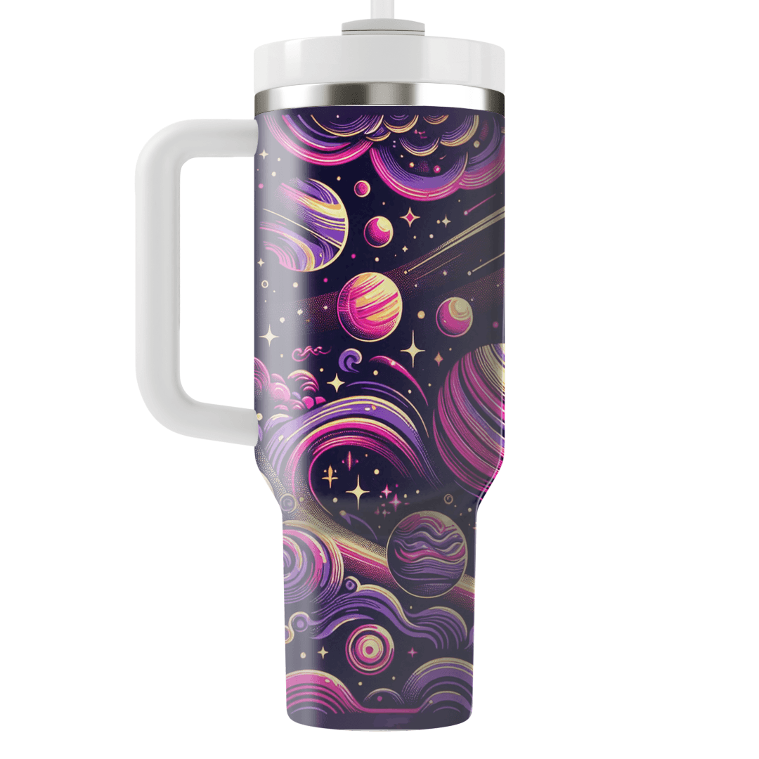 Galactic Retro  Tumbler Cups