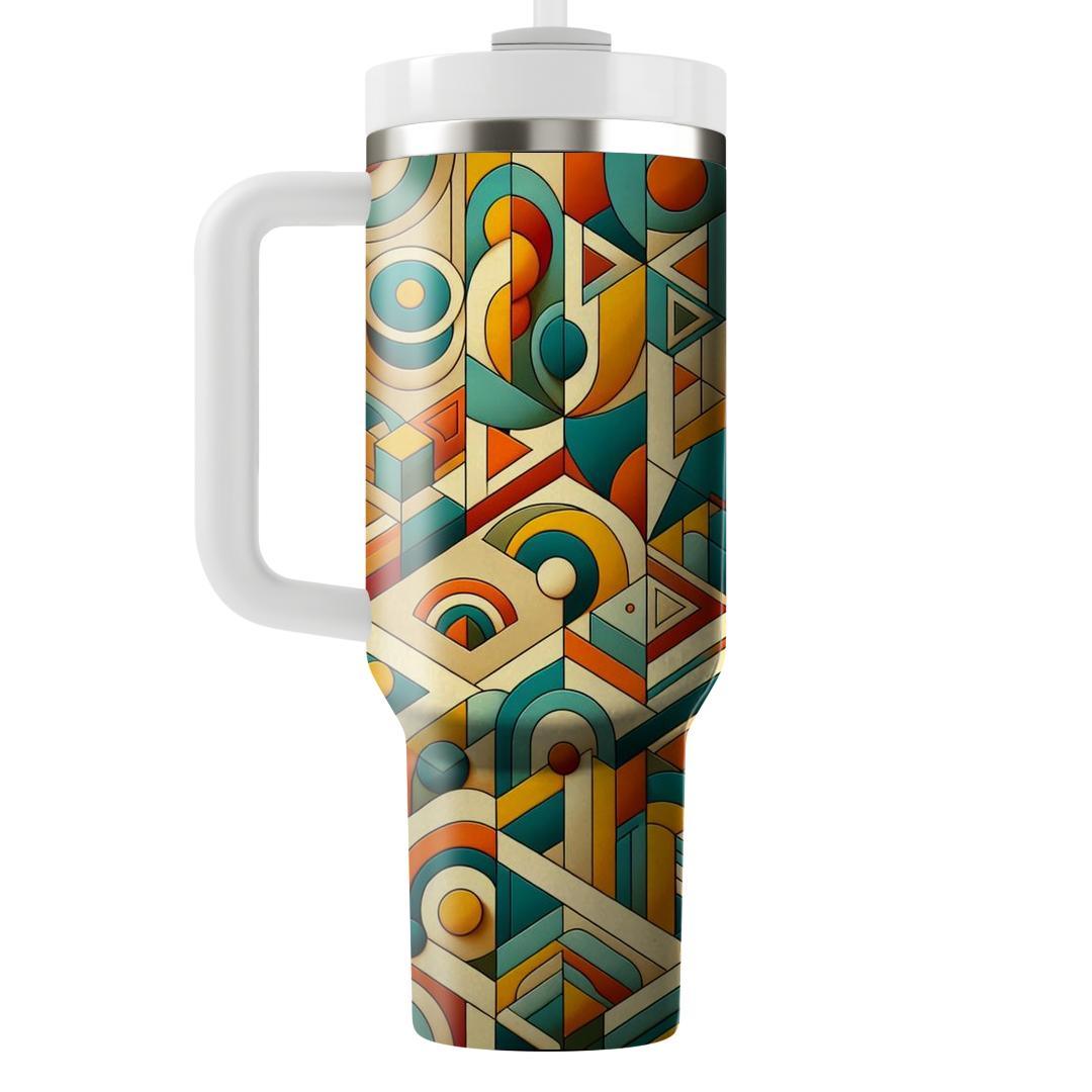 Geometric Harmony  Unique Tumblers