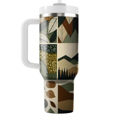 Earthy Rhythms  Travel Tumblers