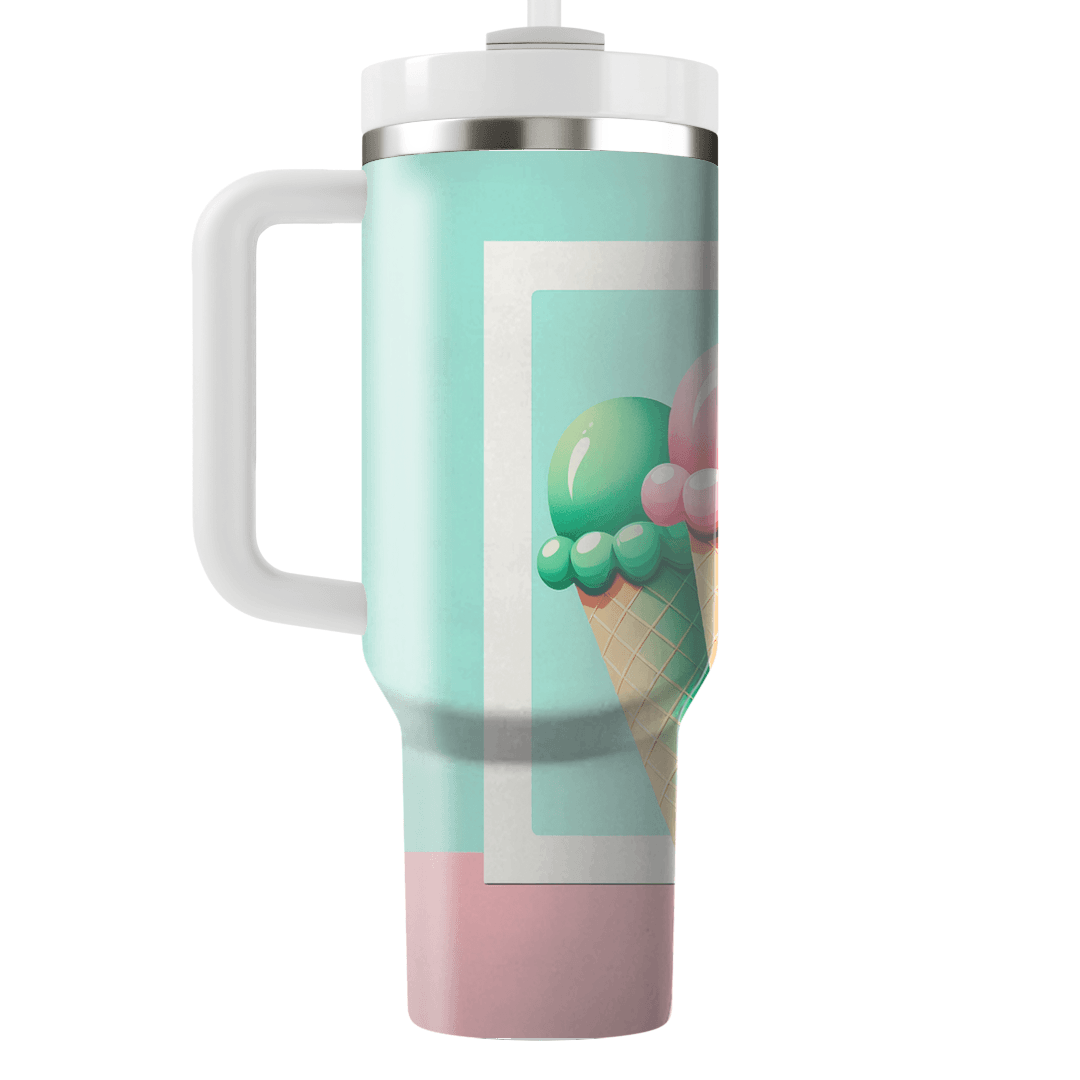 Funky Ice Cream Delight  Custom Tumblers