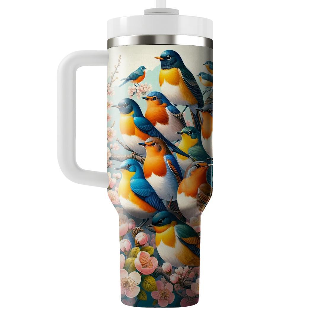 Springtime Songbird  Travel Tumblers