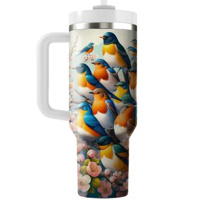 Springtime Songbird  Travel Tumblers