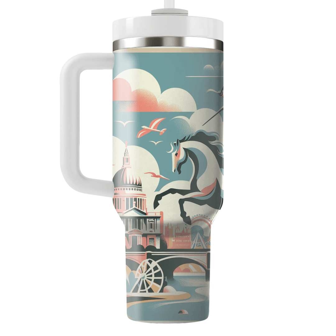 Retro Travel Posters Unique Tumblers