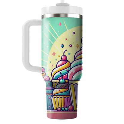Delightful Cupcake  Personalized Tumblers