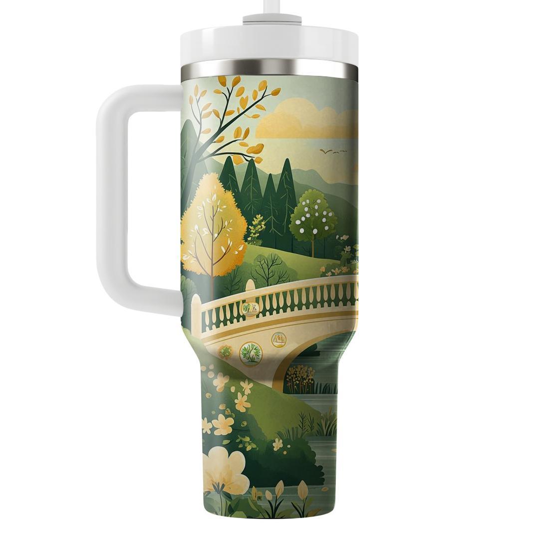 The Bridge Of Generations: A Mother’s Love Connecting Family Tumblers With Lids