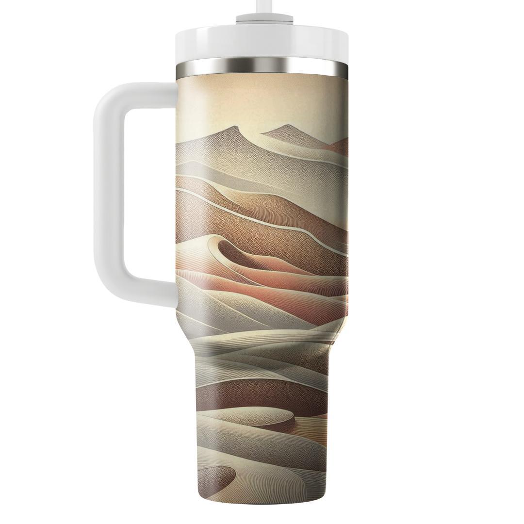 Hazy Desert Mirage  Unique Tumblers
