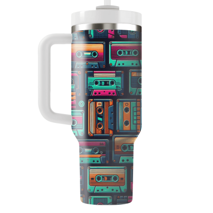 Cassette Tape Retro  Custom Tumblers