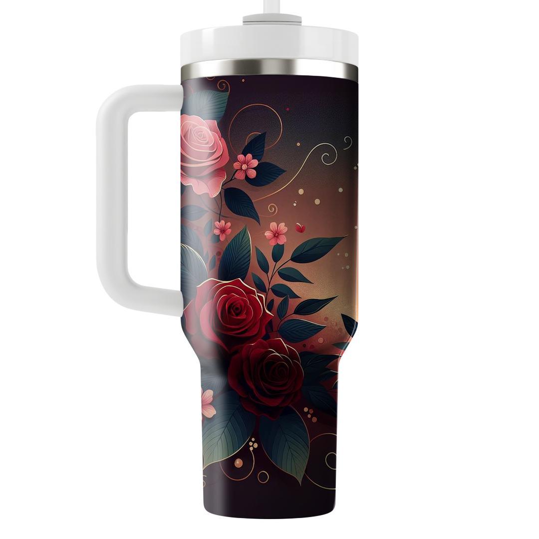 Roses In Twilight  Tumblers For Gifts