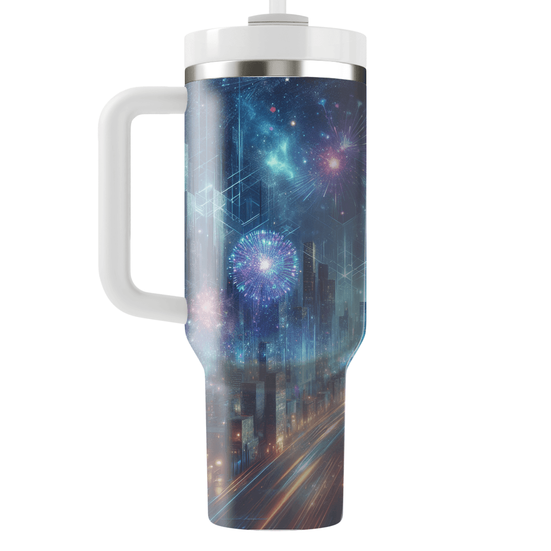 Dreamscape New Year - A Vision Of Tomorrow Custom Tumblers