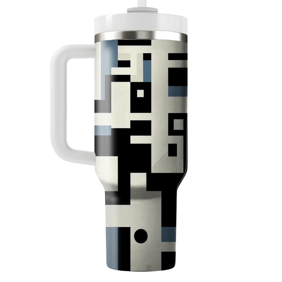 Bauhaus Line Art  Travel Tumblers