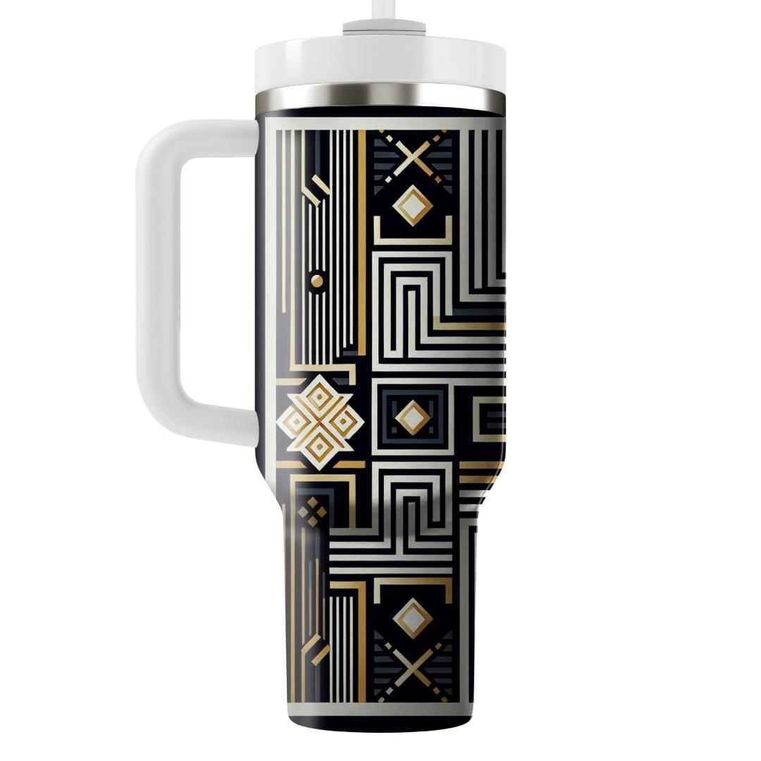 Chic Vertical Stripe  Tumblers For Gifts