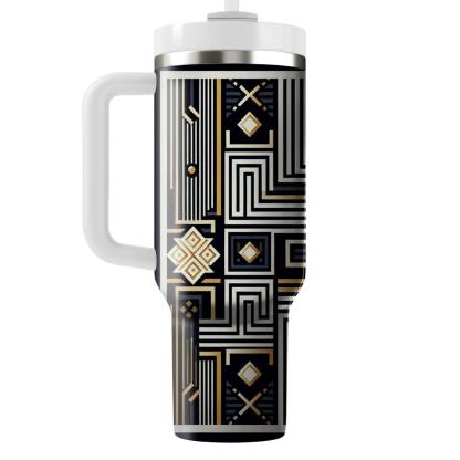 Chic Vertical Stripe  Tumblers For Gifts
