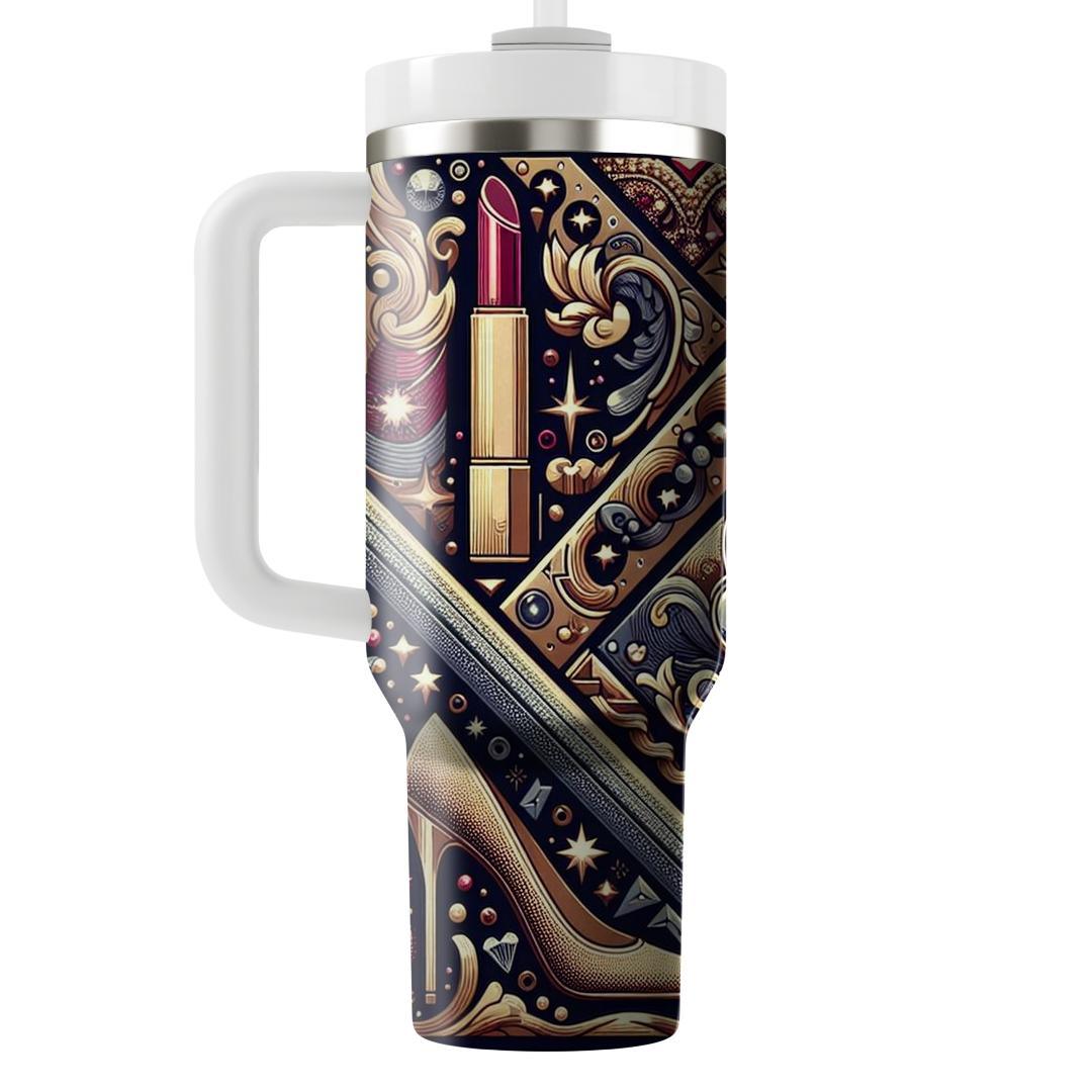 Glamorous 80s Glam  Personalized Tumblers