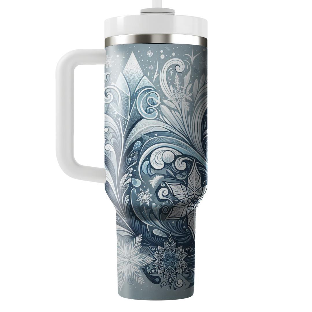 Winter Ice Symphony  Decorative Tumblers