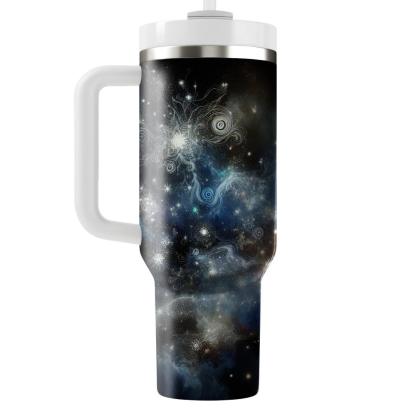 Celestial Visions - Astral New Year  Tumblers With Lids