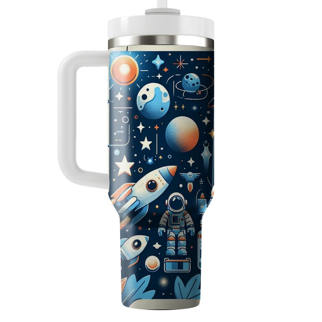 Retro Space Explorers  Insulated Tumblers