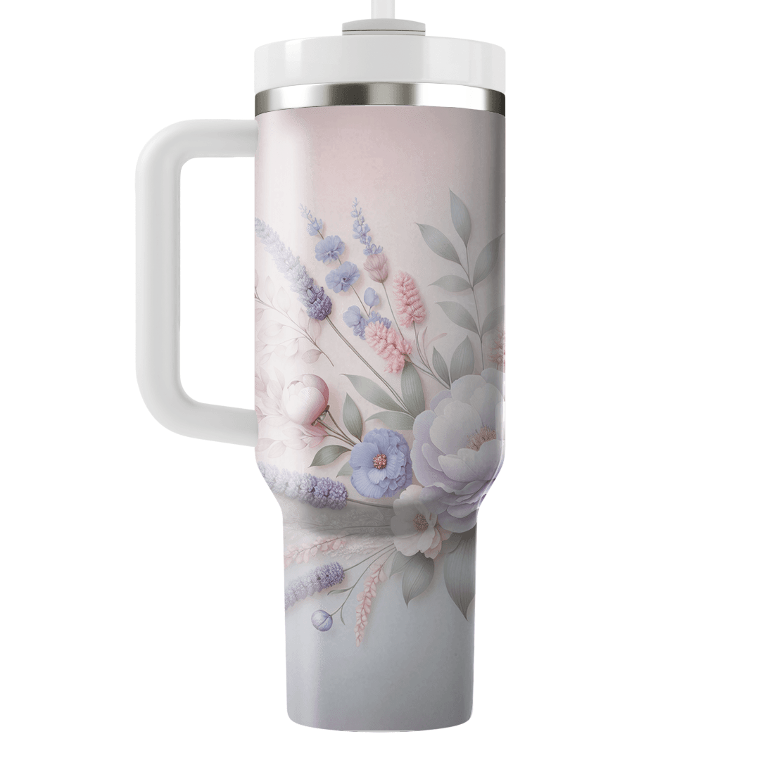 Serene Floral Dream  Travel Tumblers