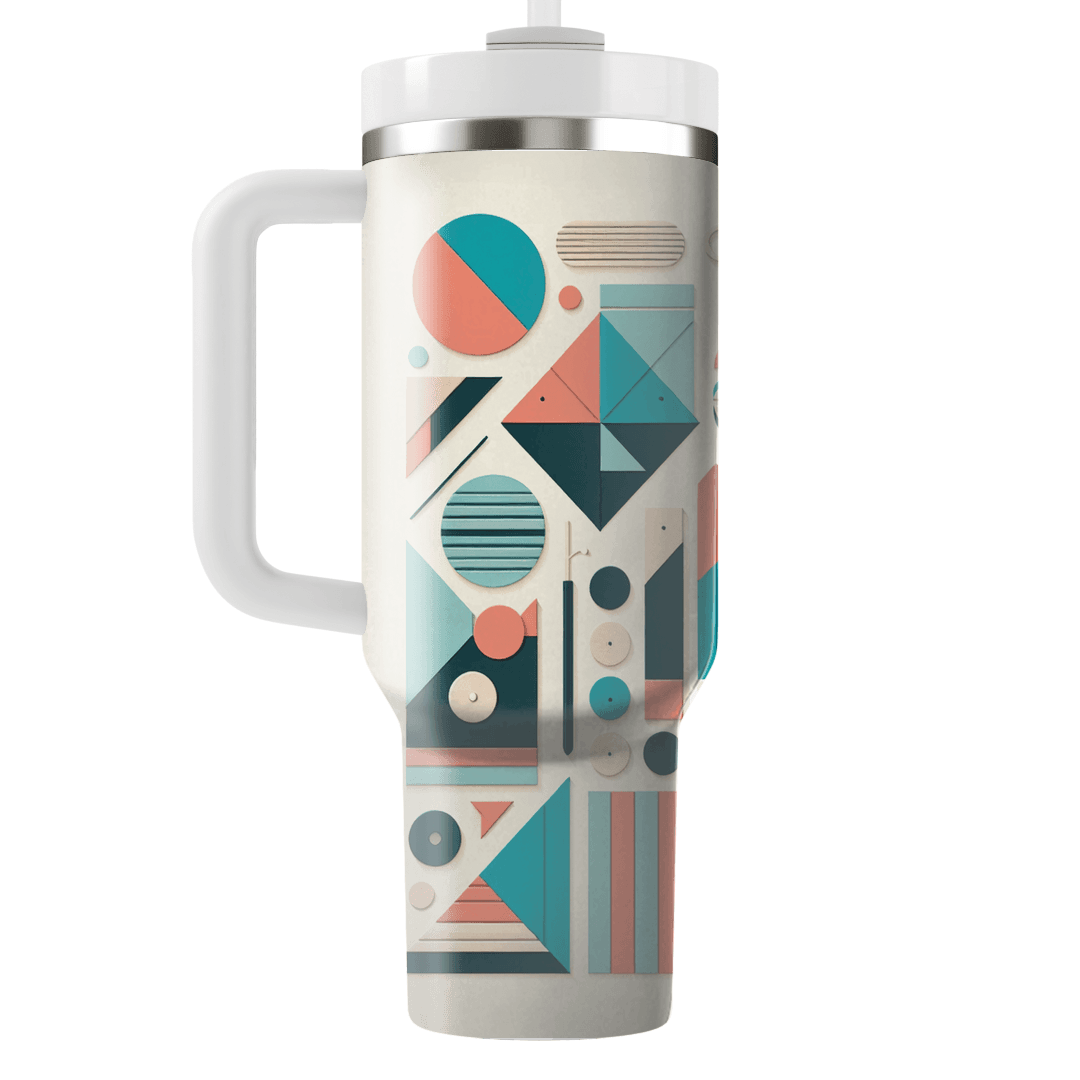 Chic Retro Patterns Travel Tumblers