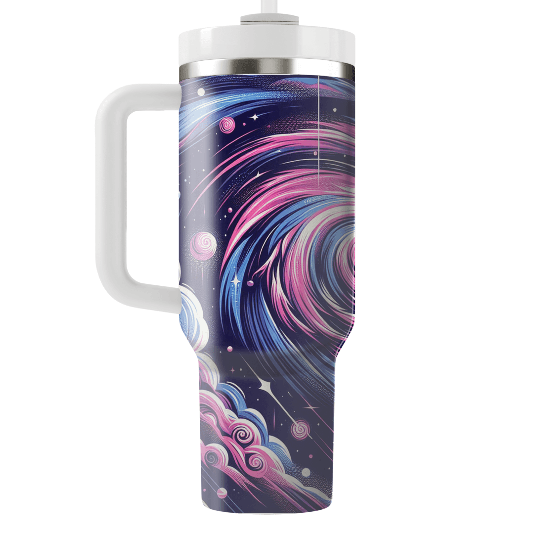 Cosmic Neon Vibes  Tumbler Cups