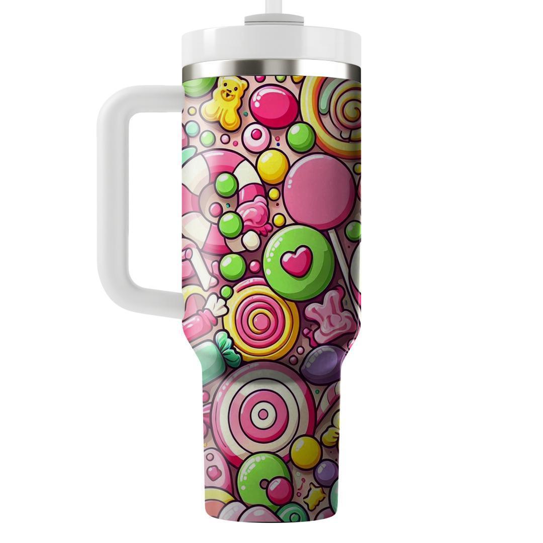 Neon Candyland  Personalized Tumblers
