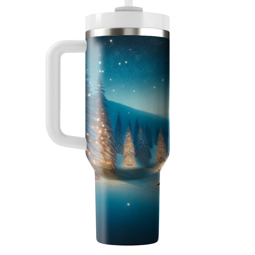 Winter Nights Cozy  Tumbler Cups