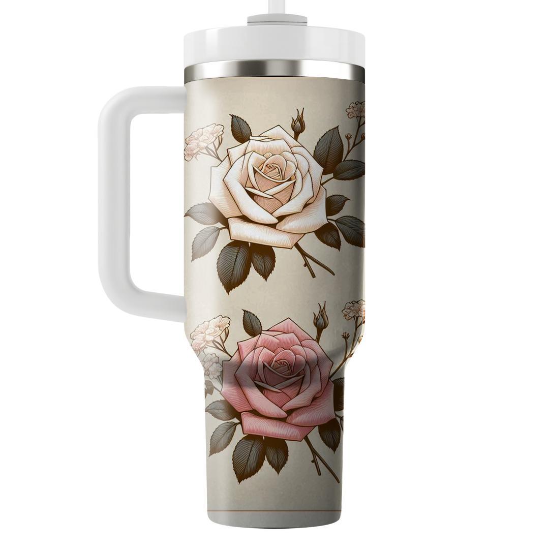 Rose Petal  Tumblers For Gifts