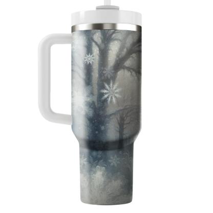 Frosted Dreams - A Winter Wonderland  Tumbler Cups