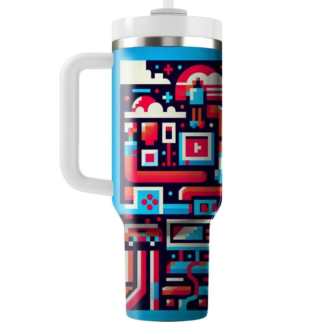 Arcade Game Night  Unique Tumblers