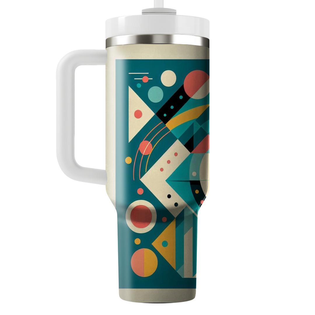 Chic Geometric Fusion  Insulated Tumblers